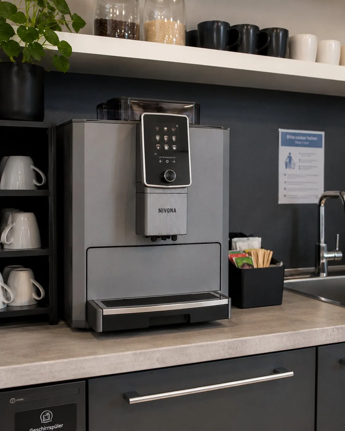 NIVONA NICR 10'40 – Profi-Kaffeevollautomat für Büro und Gewerbe